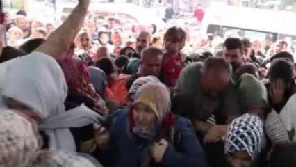 'Ne alırsan 50 lira' kampanyası izdihama dönüştü