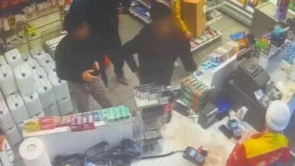 Serdar Öktem cinayeti şüphelilerin saldırıdan önce alışveriş yaptığı anların videosu
