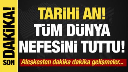Son dakika: Trump'tan tarihi duyuru! Hamas ve İsrail ateşkes imzaladı! İsrail çekiliyor