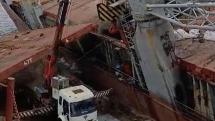 Son dakika: Tuzla'da dev gemi yan yattı: Ölü ve yaralı işçiler var