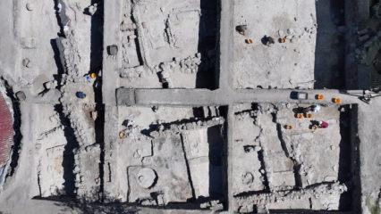 Tarih öncesi çağlara ait yerleşimin izleri gün yüzüne çıkarılıyor