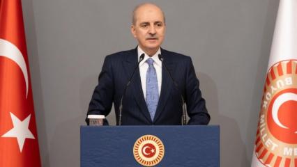 TBMM Başkanı Kurtulmuş'tan Küresel Sumud Filosu aktivistlerine teşekkür