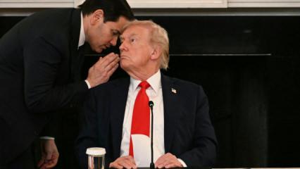 Trump Gazze'de ateşkesi böyle öğrendi! Rubio'nun notu dikkat çekti