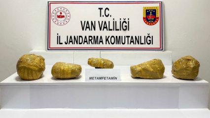 Van'da 21 kilo metamfetamin ele geçirildi
