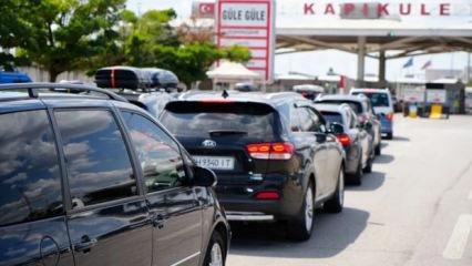 Yabancı plakalı araçlara yeni düzenleme: Cezayı ödemeden sınırdan çıkış yok