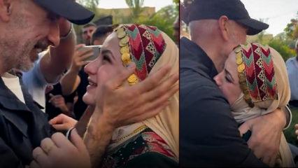Genç kızın 20 yıllık baba hasreti son buldu! O anlarda herkes gözyaşlarını tutamadı