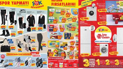 ŞOK'ta 1 alana 1 bedava kampanyası: Beyaz eşyalarda peşin fiyatına 3 taksit