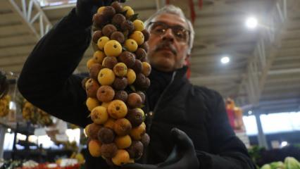Sivas'ta iki yılda bir hasat edilen meyve çürüyünce yeniliyor