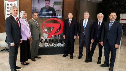 Adalet Bakanı Yılmaz Tunç'tan Kanal7 Medya Grubu'na ziyaret