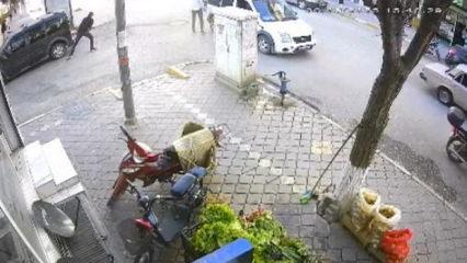 Cadde ortasında silahlar konuştu