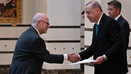  Cumhurbaşkanı Erdoğan, büyükelçilerin güven mektuplarını kabul etti