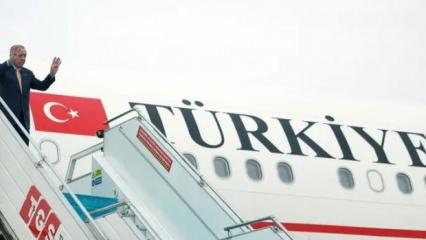 Cumhurbaşkanı Erdoğan Mısır'dan ayrıldı