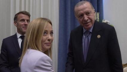 Cumhurbaşkanı Erdoğan'dan Meloni'ye: Sigarayı bırak