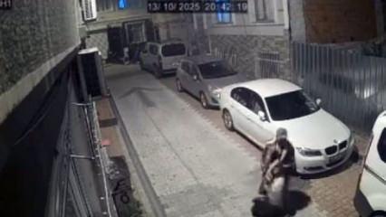 Kendisine vuran kadını dövüp yerde sürükledi
