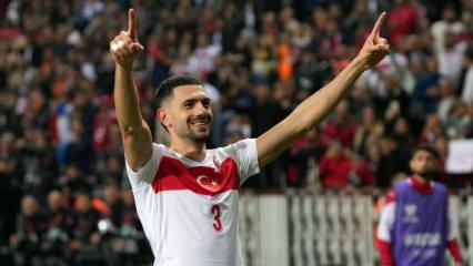 Merih Demiral memleketinde fırtına gibi
