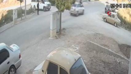 Okul servisinden inen öğrenci kaza kurbanı oldu