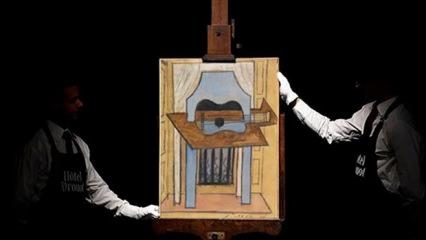 600 bin euro değerindeydi... Picasso'nun tablosu sırra kadem bastı!