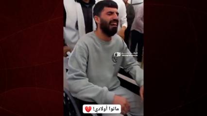 "Sevdiklerim öldü… Çocuklarım öldü": Gazzeli  Haitham Salem'in acı feryadı