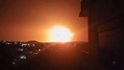 Son dakika! İsrail L&uuml;bnan'ı vurdu