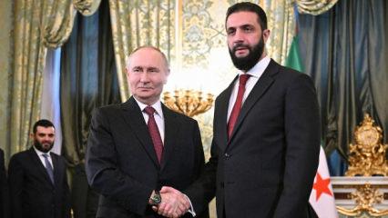 Son dakika... Şara Rusya'da! Putin ile kritik görüşme! 