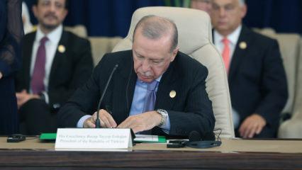 Tarihi Gazze Zirvesi: Liderler niyet belgesini imzaladı! Trump'tan liderlere teşekkür