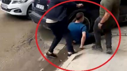 Tartıştığı husumetlisinin ayaklarını cipiyle ezen sürücü tutuklandı