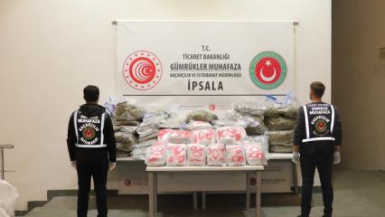 Tekirdağ ve Edirne'de 2 operasyon: 809 milyon TL değerinde uyuşturucu ele geçirildi