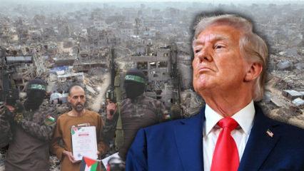 Trump'tan son dakika Hamas açıklaması: Açık açık tehdit etti!