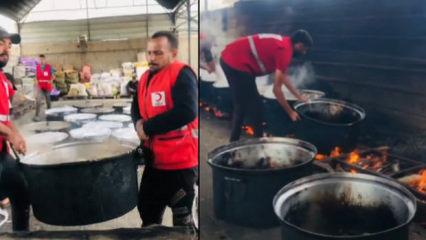 Türk Kızılay yeniden Gazze'de: "İlk defa bu kadar çok yemek yaptık"