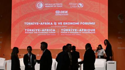 Türkiye-Afrika İş ve Ekonomi Forumu İstanbul'da başladı