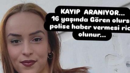 16 yaşındaki Bennur’dan 2 gündür haber alınamıyor