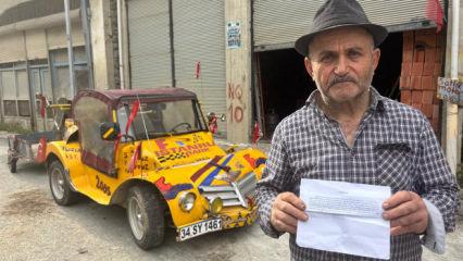 Tasarladığı araç kâbusu oldu: 'Vali Bey ile görüşmek istiyorum'