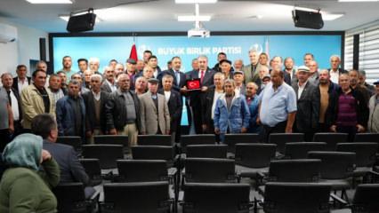 Aksaray Gülağaç Demirci Belediyesi'nden Büyük Birlik Partisi’ne “büyük” katılım