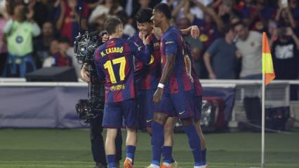 Barcelona, Yunan takımını 6 golle dağıttı