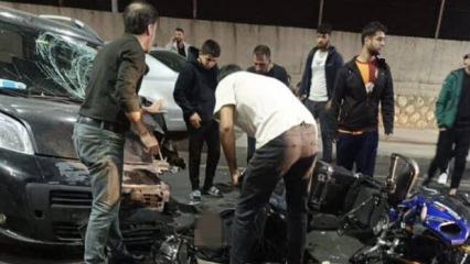 Batman’da hafif ticari araç, motosiklet ve elektrikli bisiklet çarpıştı: 6 yaralı