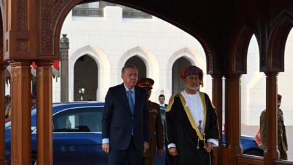 Cumhurbaşkanı Erdoğan, Körfez turunun son ülkesinde