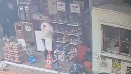 Denizli’de madeni yağ hırsızlarının rahat tavırları pes dedirtti