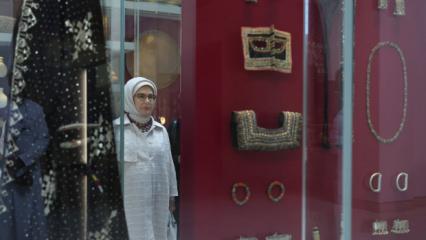 Emine Erdoğan, Umman'daki Ulusal Müze'yi ziyaret etti