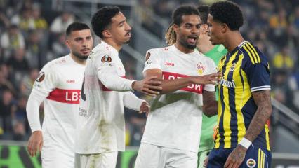 F.Bahçe, Almanları şaşırttı! Stuttgart İstanbul'da alev alev yanan kazanın ortasına düştü