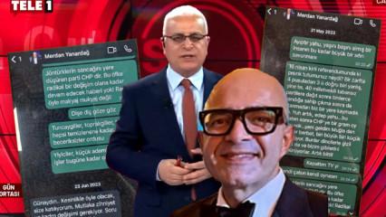 Ajan Hüseyin Gün'den, Merdan Yanardağ'a skandal talimatlar! Mesajlar ortaya çıktı