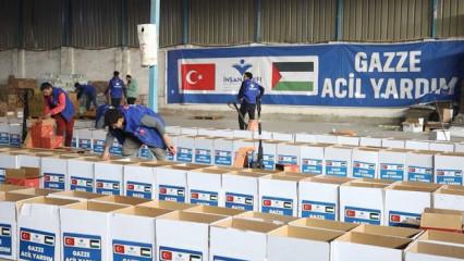 İnsan Vakfı Gazze’de yardım seferberliği yürütüyor