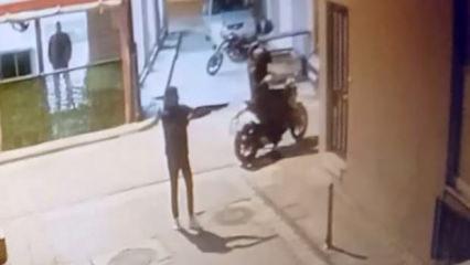 İş yerini kurşunlayan saldırganlar kendilerini kayda almış