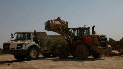 İsrail'in son kalleşliği görüntülendi! Onlarca kamyon dolu girip boş çıkıyor