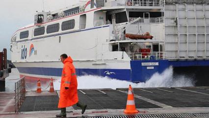 İstanbul Deniz Otobüslerinin bazı seferleri iptal edildi