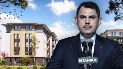 Bakan Kurum detayları ilk kez paylaştı! İşte tarihi konut projesinin görüntüleri