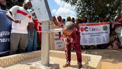 İyilik Hareketi'nden anlamlı adım: Tanzanya'da iki su kuyusu açıldı,