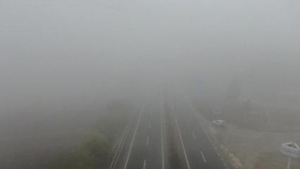 Kastamonu’da sis etkili oldu