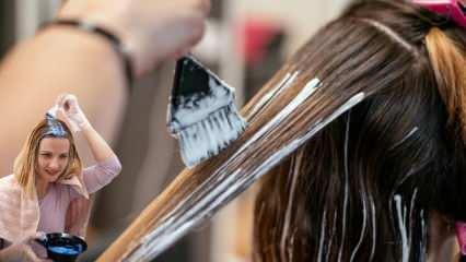 Kuaföre gitmeden saç boyasını açmanın pratik yolu: Karbonat ve zeytinyağı yöntemi