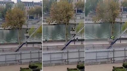 Louvre Müzesi'nde 88 milyonluk soygun! Hırsızların kaçış anı ortaya çıktı