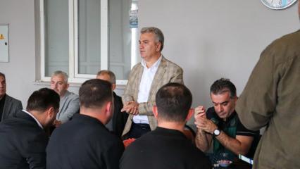 Milletvekili Canbey, Karasi'de vatandaşlarla buluştu 